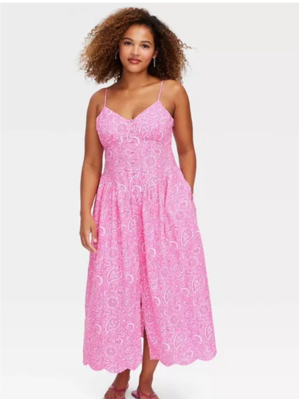 Roller Rabbit x Target Pink Paisley Maxi Dress NEW SUMMER TIME